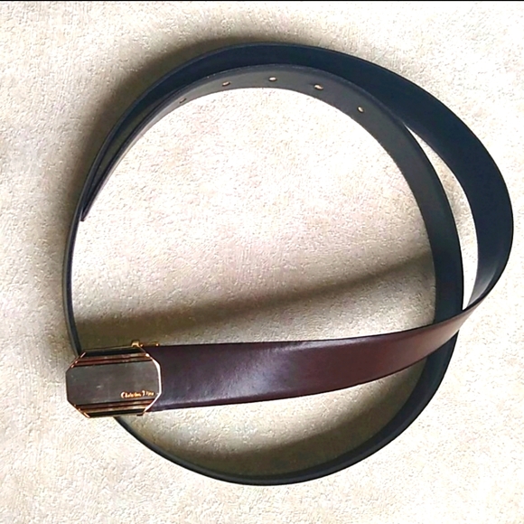 Christian Dior Vintage Two Toned Belt Size 40